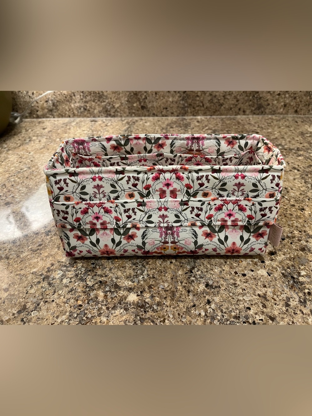 Floral 7RP Liberty London Print Birkin 25 Handbag Organizer - Pink Floral